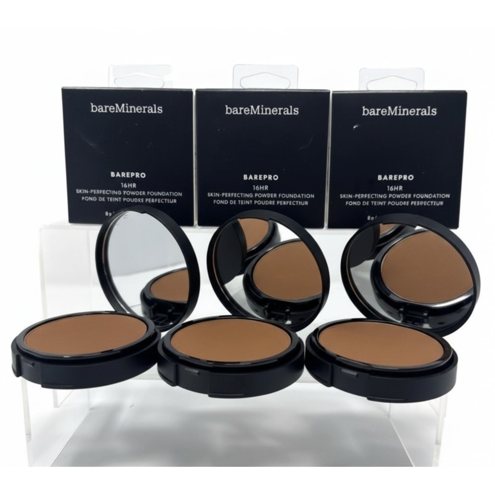 3X bareMinerals BarePro 16hr Matte Powder Foundation Deep 55 Neutral
